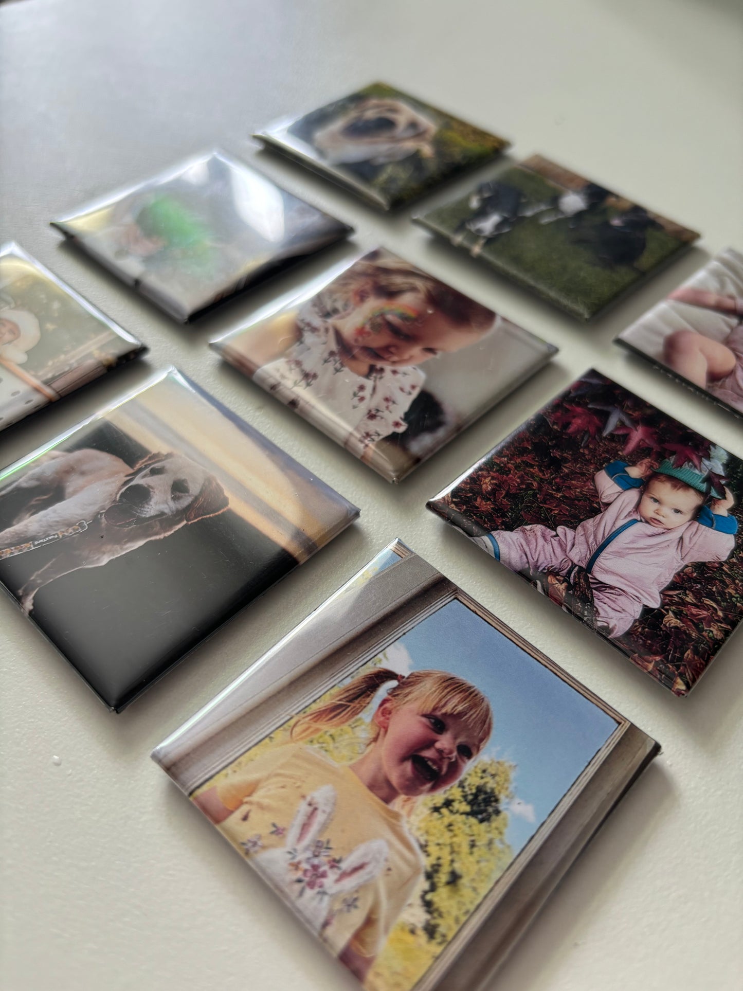 Set of 9 Customised Photo Magnets