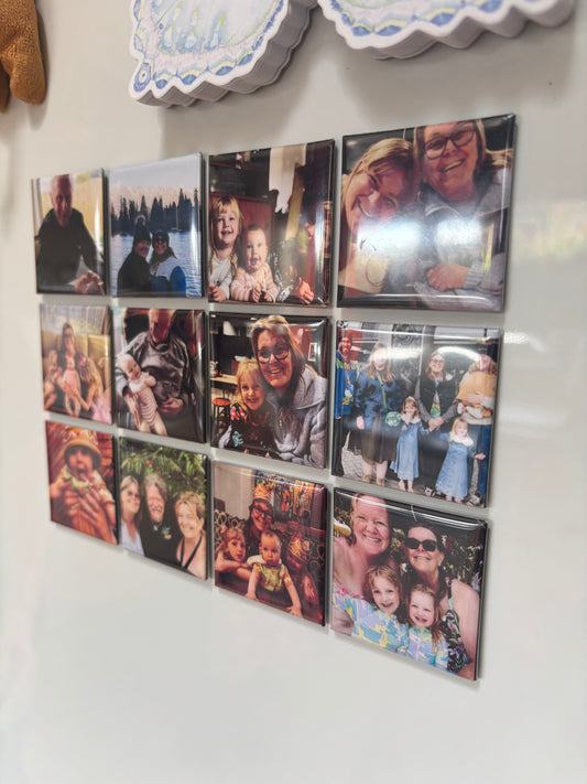 The Milestone Collection - A set of 12 Customised Magnets